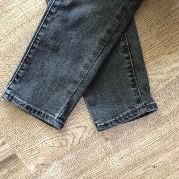 Levi's 721 Black/Grey High Rise Skinny Jeans - Picture 5 of 9